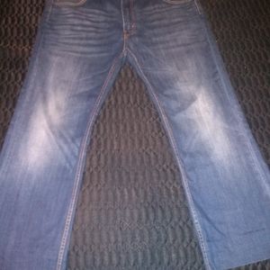 Levi's 527 dark wash jeans